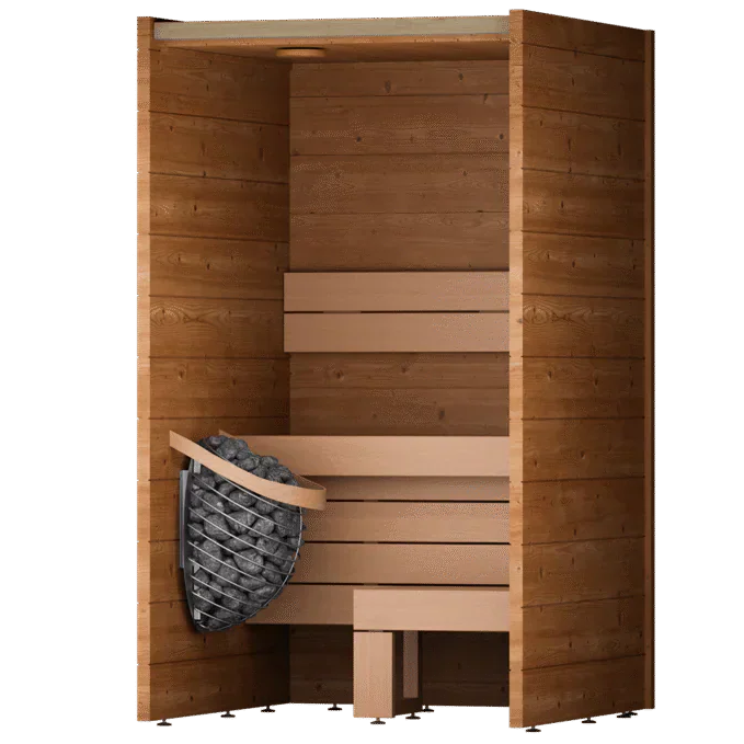 Leil Como 120 1-Person Indoor Sauna Kit - Image 6
