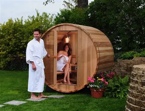 2 Person Barrel Sauna
