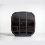 Leil Black Cube Premium 4-Person Outdoor Sauna
