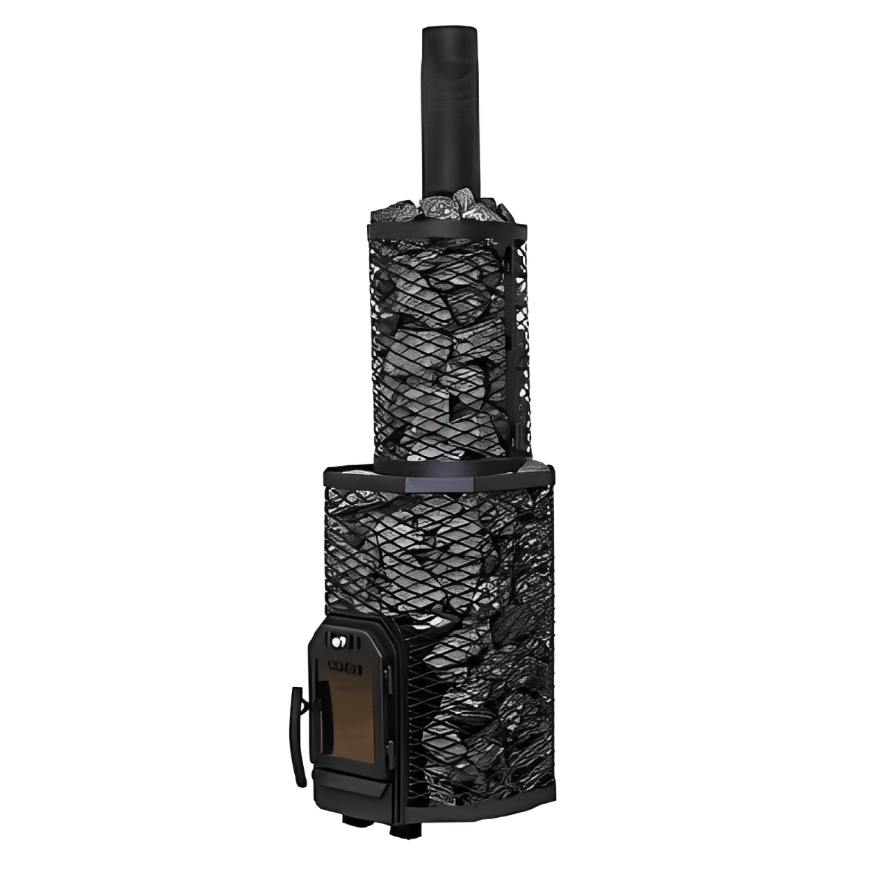 Cozy Heat O Thru-Wall Sauna Stove Wood Burning Sauna Stove, Up to 18kW - Image 11