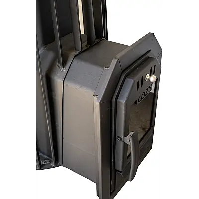 Cozy Heat SW Thru-Wall Sauna Stove Wood Burning Sauna Stove, Up to 18kW - Image 7