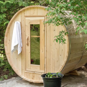 Dundalk Leisurecraft Harmony 2-4 Person Barrel Sauna