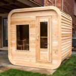 Dundalk Leisurecraft Luna 2-4 Person Cube Cabin Sauna