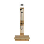 Rinse Cascade Floor Shower Onyx With Floor