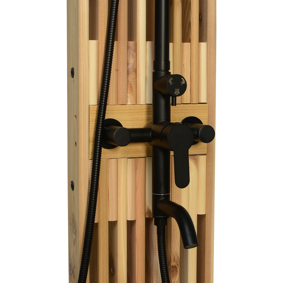 Rinse Cascade Floor Shower Onyx With Floor - Image 12