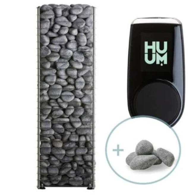 HUUM CLIFF Series 9 kW Sauna Heater Package