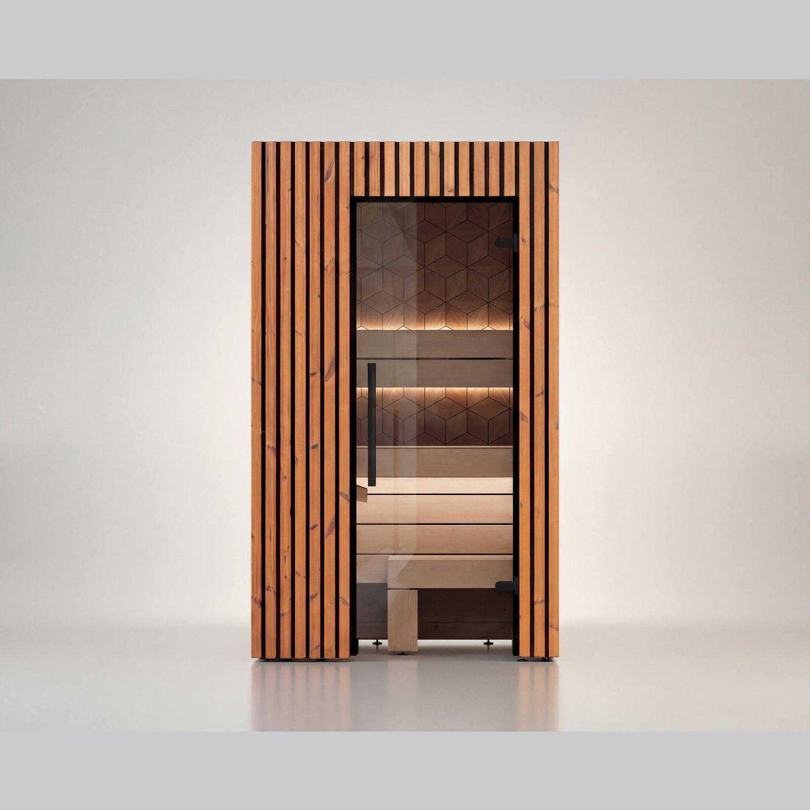 Leil Como 120 1-Person Indoor Sauna Kit - Image 2