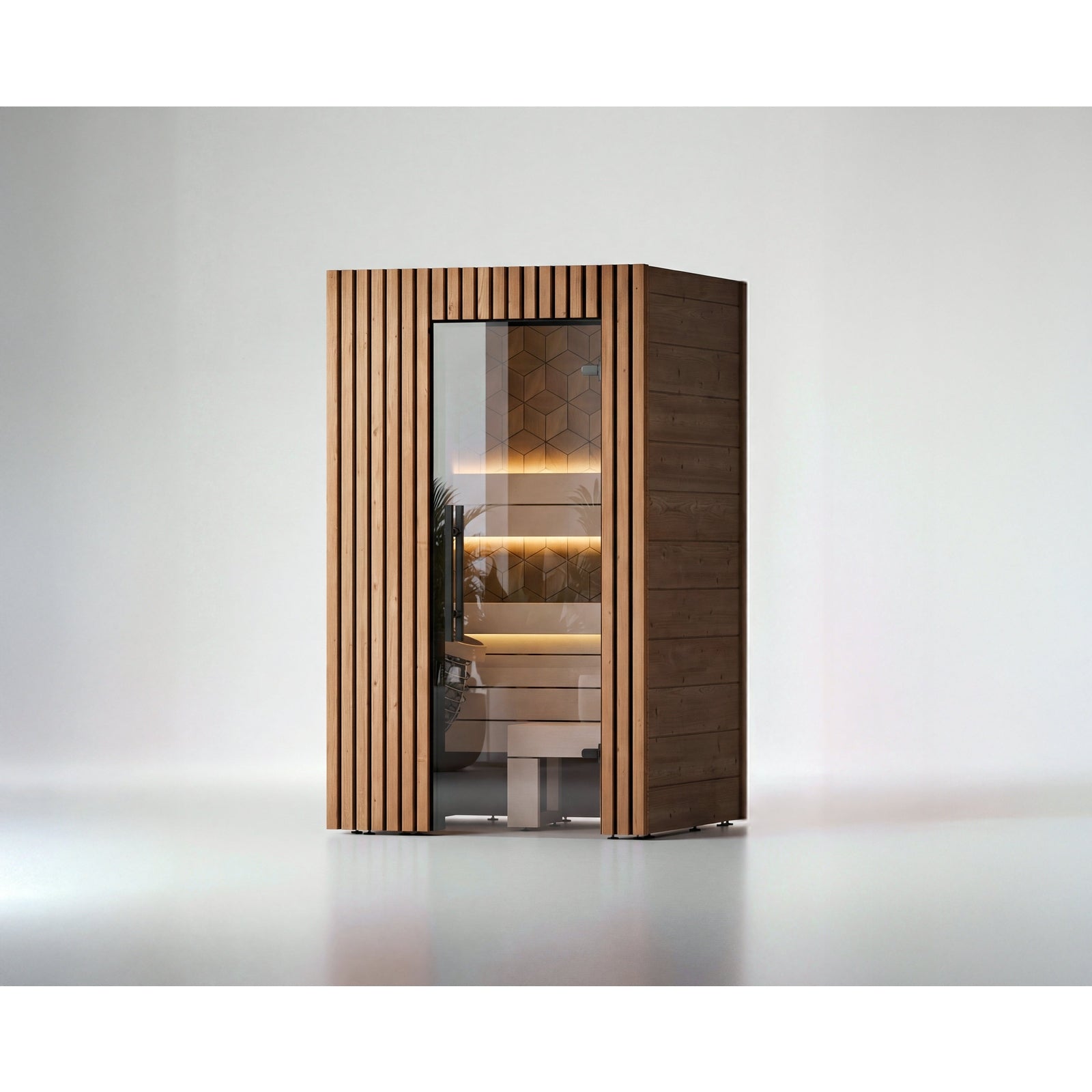 Leil Como 120 1-Person Indoor Sauna Kit