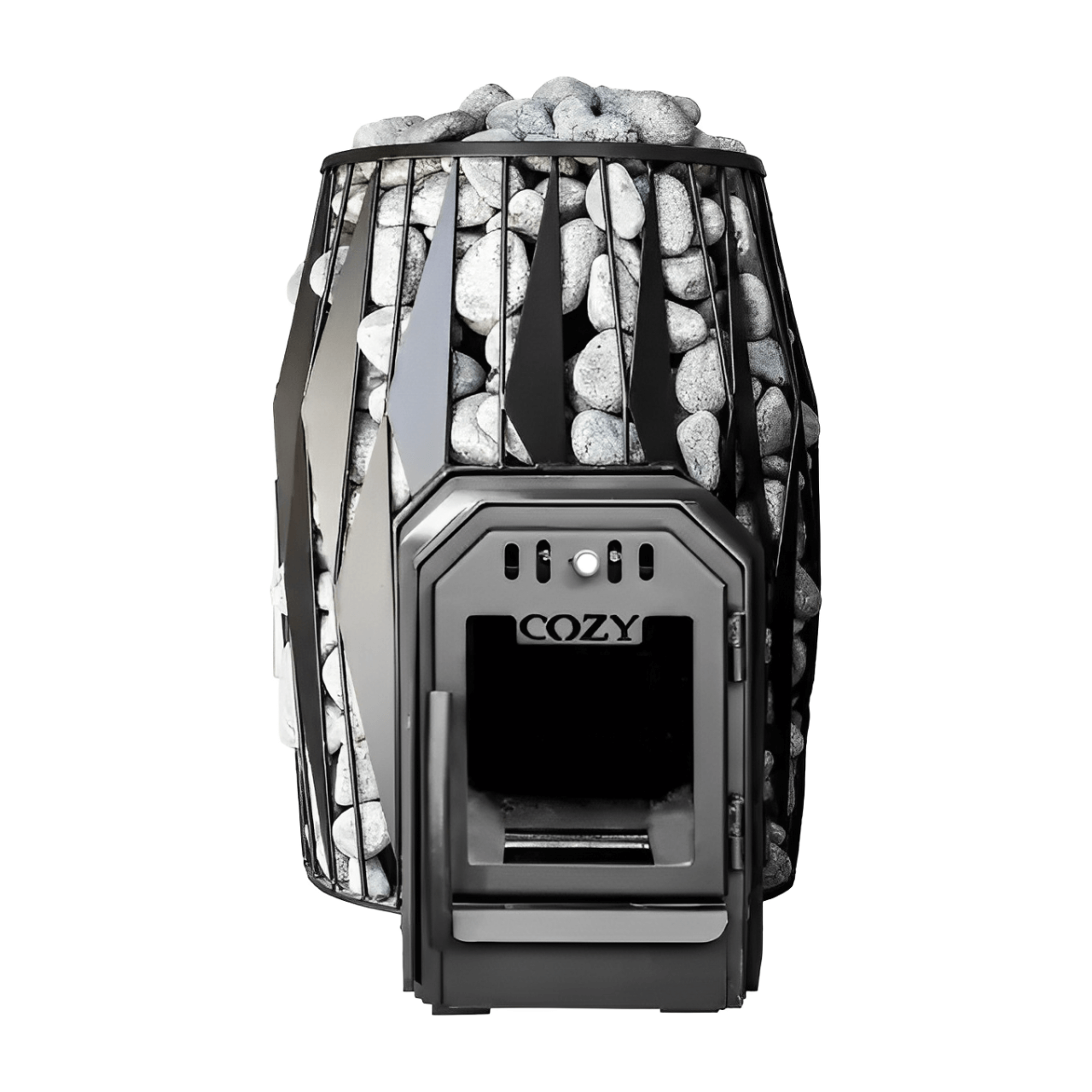 Cozy Heat OG Thru-Wall Sauna Stove Wood Burning Sauna Stove, Up to 18kW