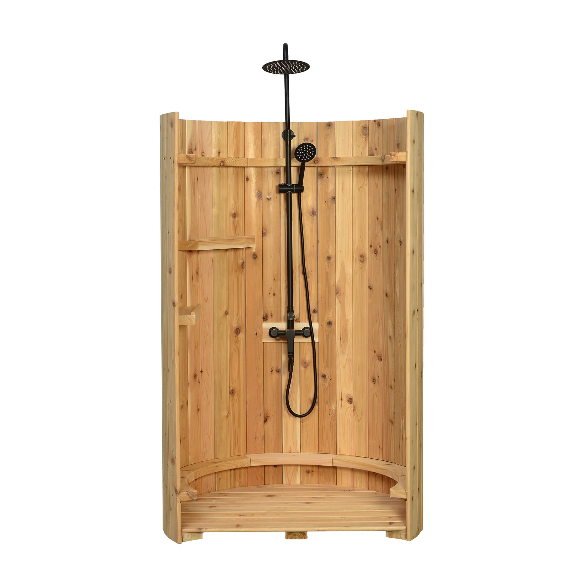 Rinse Crescent Floor Shower Onyx With Floor - Image 7