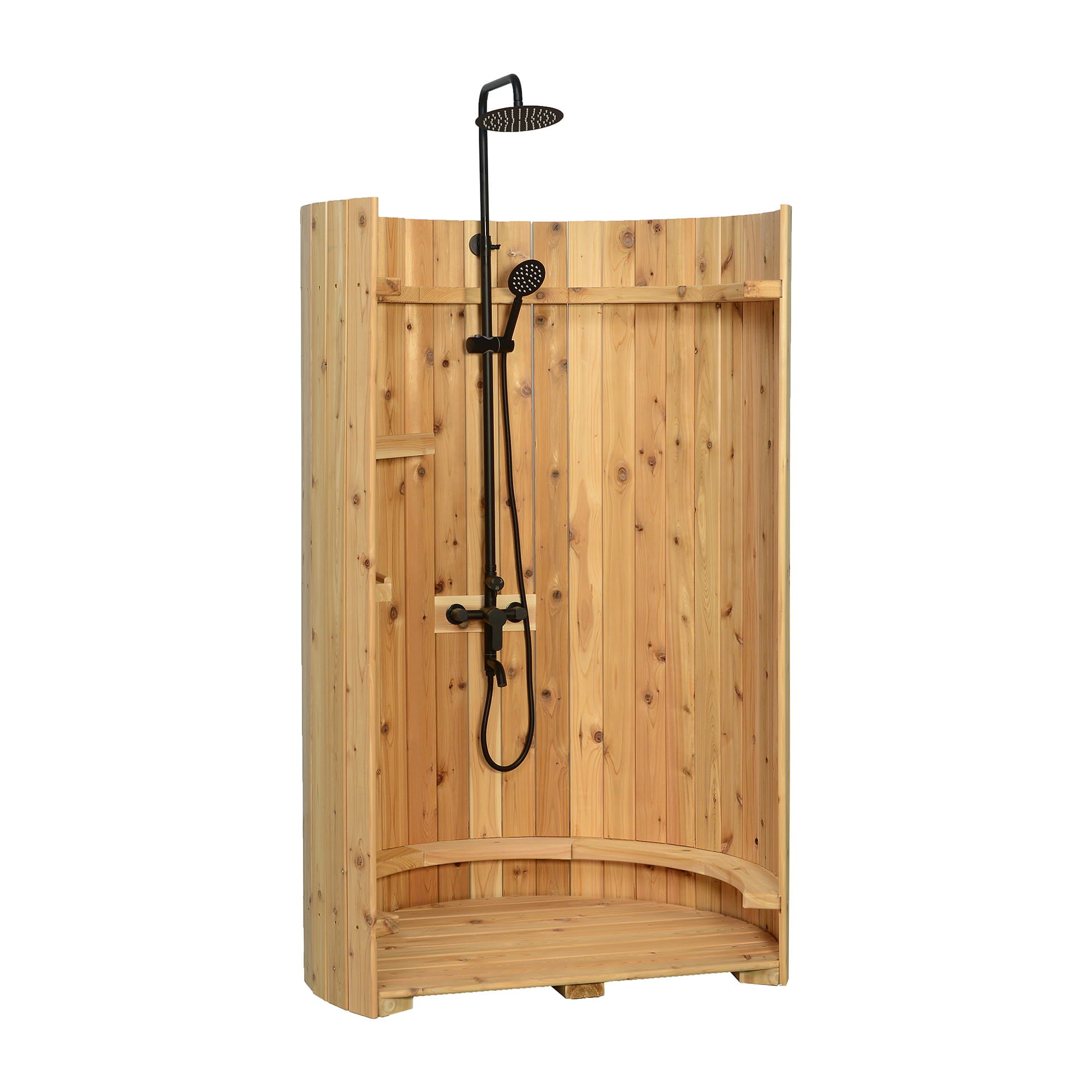 Rinse Crescent Floor Shower Onyx With Floor - Image 10