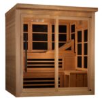 Golden Designs Monaco Limited 6-Person Near-Zero EMF FAR Infrared Sauna