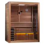 Golden Designs Hanko 2-3 Person Indoor Traditional Sauna