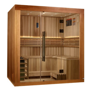 Golden Designs Copenhagen 3-Person Indoor Traditional Sauna