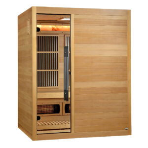 Golden Designs Soria 3-Person Indoor Hybrid Sauna