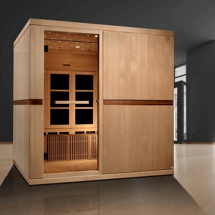 Golden Designs Catalonia 8-Person Near-Zero EMF FAR Infrared Sauna - Image 5