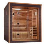 Golden Designs Drammen 3-Person Outdoor Traditional Sauna