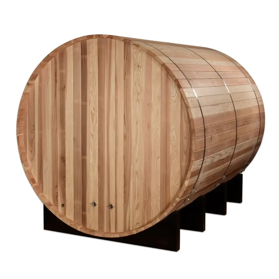 Golden Designs Klosters 6-Person Barrel Sauna - Image 4