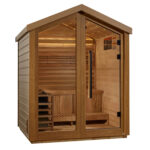 Golden Designs Savonlinna 3-Person Outdoor Traditional Sauna