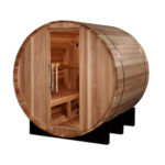 Golden Designs St. Moritz 2-Person Barrel Sauna