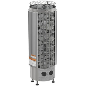 Harvia Cilindro PC60 6 kW Electric Sauna Heater w/ Built-In Controls