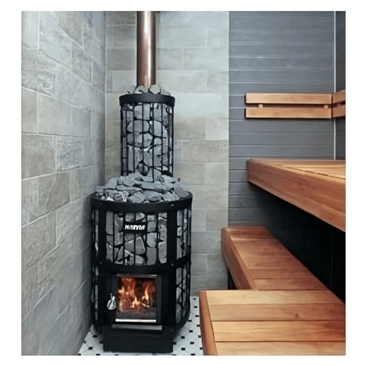 Harvia Legend 240 SL 21 kW Wood Burning Sauna Stove w/ Fire Chamber Extension - Image 3