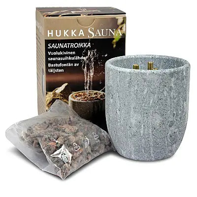 Hukka Saunatroikka Sauna Fountain and Essence Diffuser, 3 Pillars, Medium - Image 5