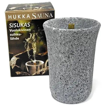 Hukka Sisukas Sauna Fountain and Essence Diffuser, Single Pillar, Small - Image 6