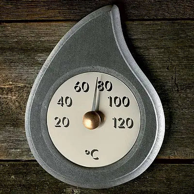 Hukka Pisarainen Sauna Thermometer, Droplet - Image 2