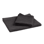 Ovo Sauna Towel Set by HUUM, Black