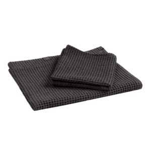 Ovo Sauna Towel Set by HUUM, Black
