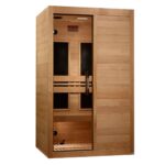 Maxxus S-Line Yoga 2-Person Low EMF FAR Infrared Sauna (Canadian Hemlock) - Natural