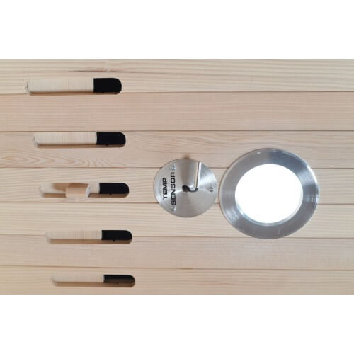 Sunray Cayenne 4-Person Outdoor Infrared Sauna w/ Ceramic Heaters - Image 12