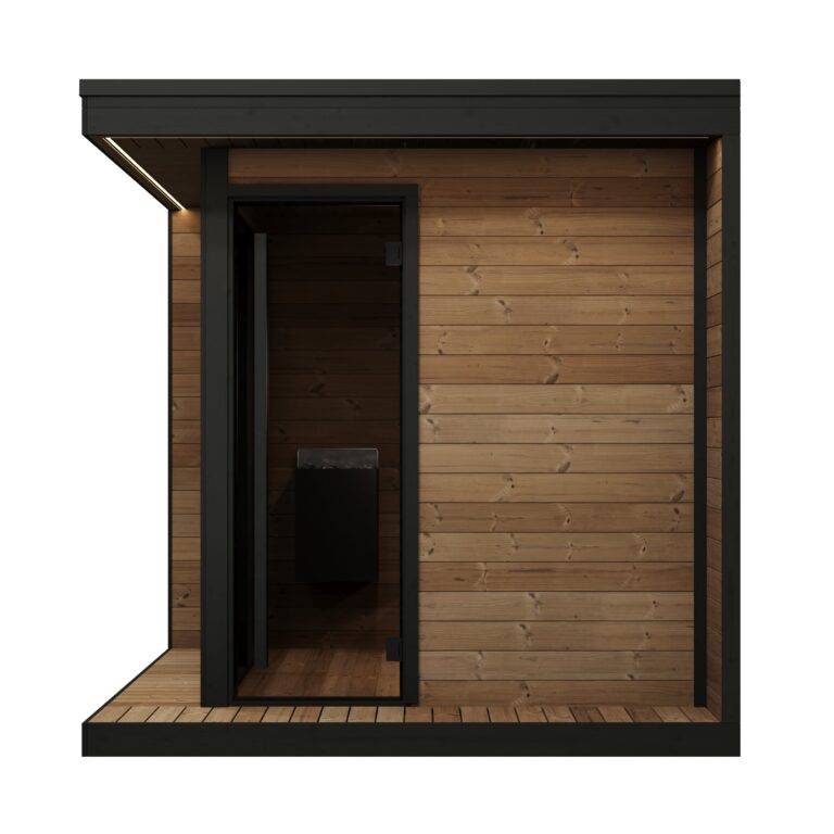 SaunaLife GL6 Outdoor Garden Luxury-Series DIY Sauna Kit, 6 Persons - Image 6