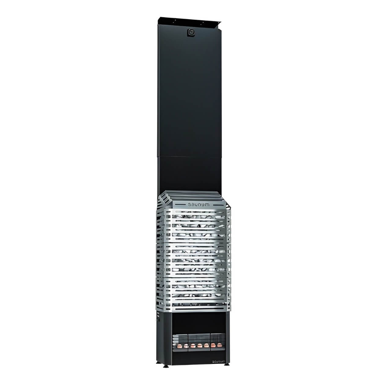Saunum AIR 7 Sauna Heater, 6.4kW w/ Climate Equalizer - Stainless