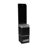 Saunum AIR L 15 Sauna Heater with Climate Equalizer - Black