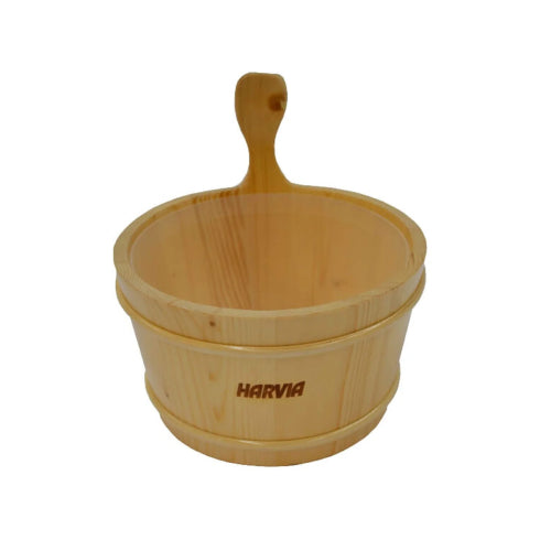 Harvia Wooden Sauna Bucket With Liner