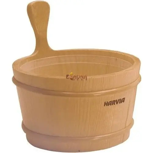 Harvia Wooden Sauna Bucket With Liner - Image 2