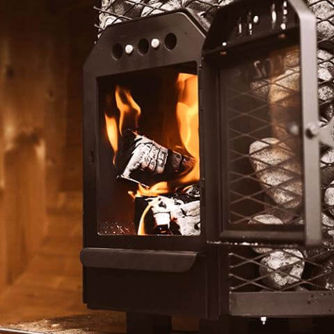 Cozy Heat O Sauna Stove Wood Burning Sauna Stove, Up to 18kW - Image 2