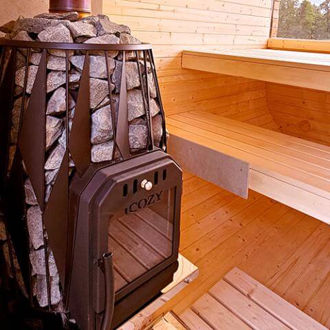 Cozy Heat OG Sauna Stove Wood Burning Sauna Stove, Up to 18kW - Image 7