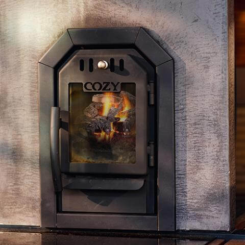 Cozy Heat OG Thru-Wall Sauna Stove Wood Burning Sauna Stove, Up to 18kW - Image 6