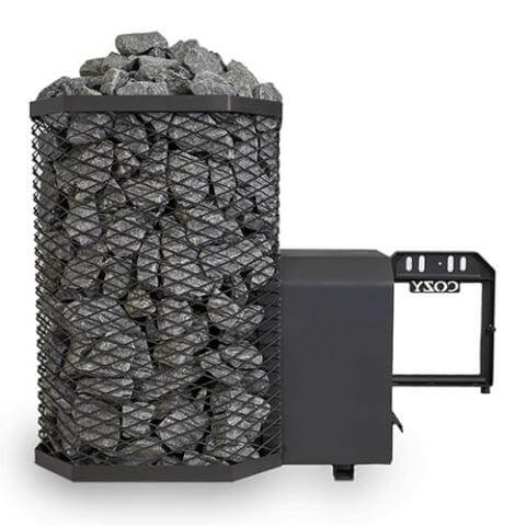 Cozy Heat Thru-Wall Sauna Heater Wood-Burning Sauna Stove, Up to 18kW - Image 8