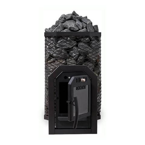 Cozy Heat Thru-Wall Sauna Heater Wood-Burning Sauna Stove, Up to 18kW - Image 9