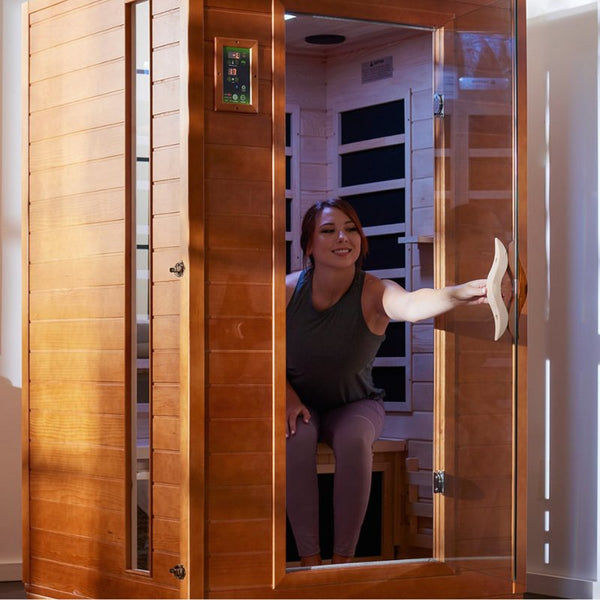 Dynamic Saunas Versailles 2-Person Low EMF Far Infrared Sauna - Image 2