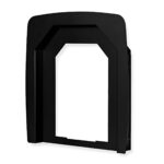 HUUM Mounting Collar for HIVE Flow Mini LS Sauna Stoves Small - Black