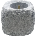 Hukka SaunaSimo Sauna Fountain and Essence Diffuser, Single Pillar, Square