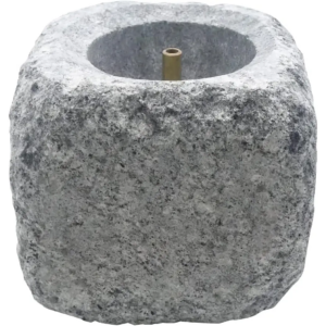 Hukka SaunaSimo Sauna Fountain and Essence Diffuser, Single Pillar, Square