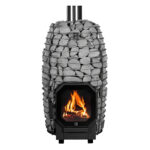 HUUM Hive Flow Wood-Burning Sauna Stove 9.8 kW