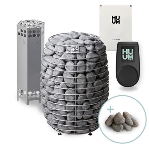 HUUM HIVE Series 12 kW Sauna Heater Package - Image 2