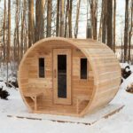 Dundalk Leisurecraft Elation 4-Person Barrel Sauna